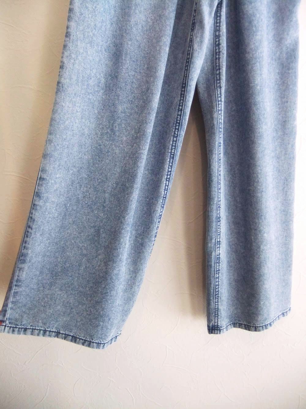 テンセル デニム イージーパンツ   615612