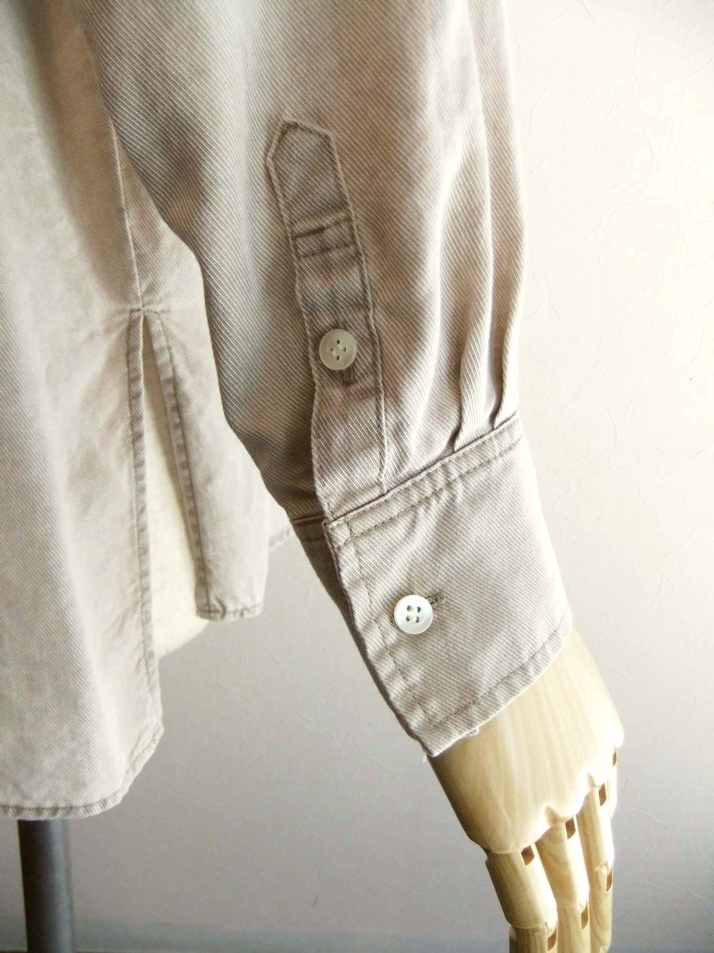 セルロース ツイル 2WAY シャツ   616930