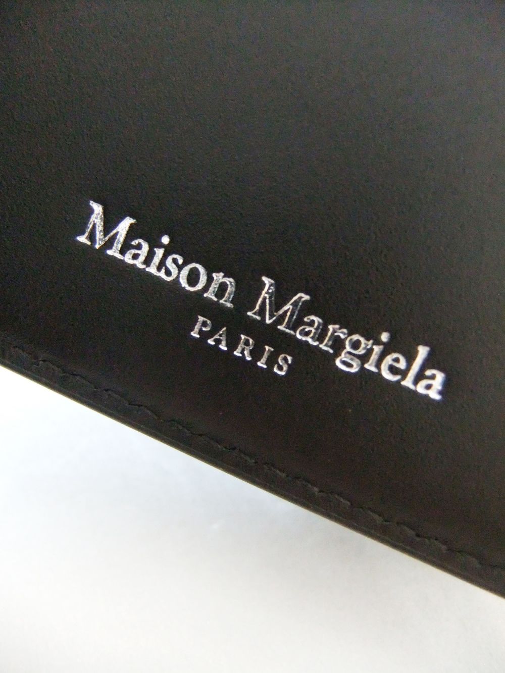 MAISON MARGIELA レザー ジップ ウォレット - フリーサイズ