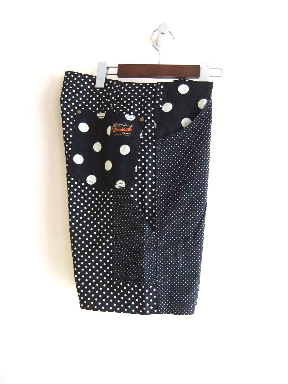 DOT CRAZY SHORTS    ドット柄 ペインターハーフパンツ   RSM-26070