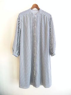 【Arumlily】 ストライプ ロングシャツ ワンピース   RD-60196