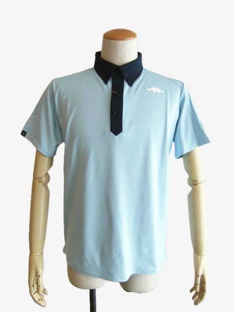 BROOKLIN POLO   (ライトブルー)   半袖 B.D.ポロ  RSM-26007