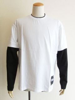IKONIK ロゴ レイヤードスリーブ  L/Tシャツ