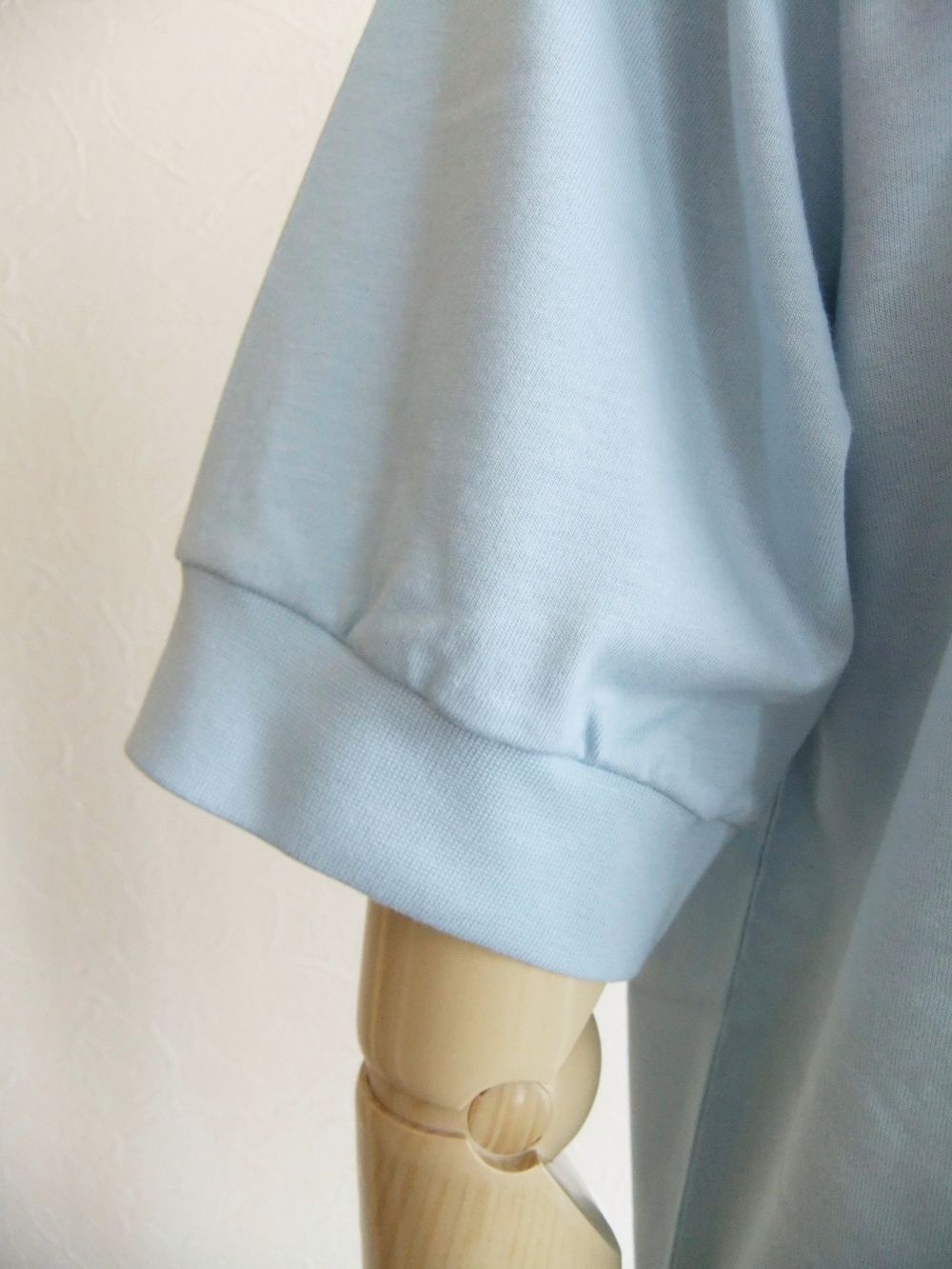 クルーネック 半袖Tシャツ  NEBBIOLO  (ペールブルー)