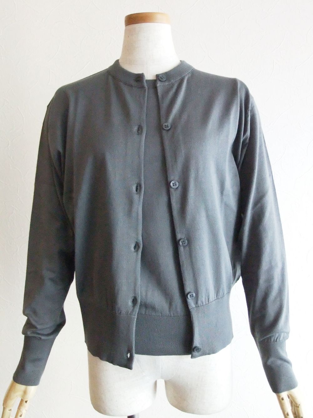JOHN SMEDLEY - 《LADIES》 S4555 30G コットン 長袖クルー JOHN SMEDLEY - 《LADIES》 S4555 30G コットン 長袖クルー
