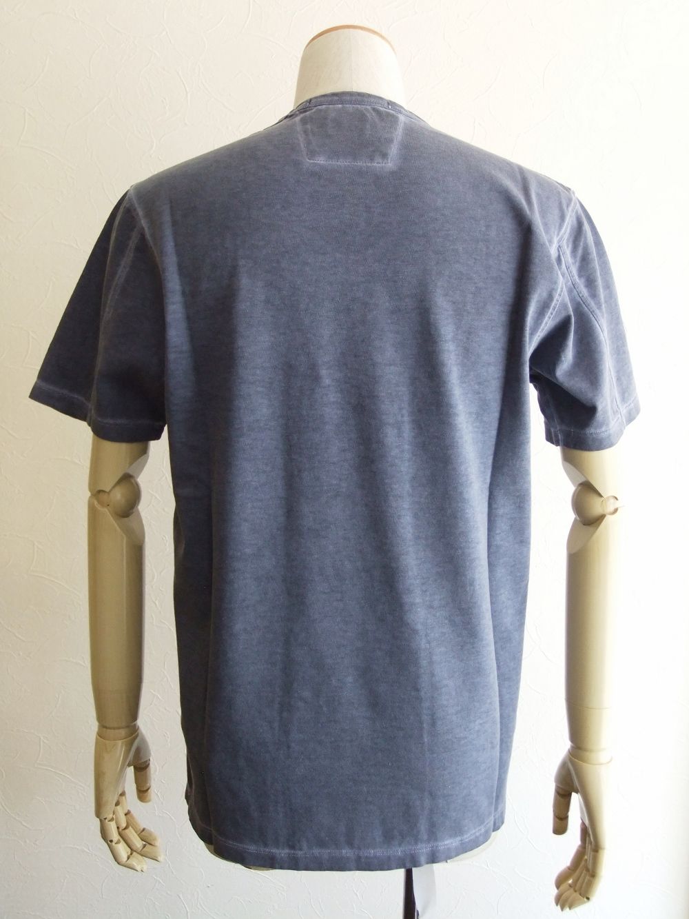 I.C.E. Garment Dyed Logo T-Shirt  スモール ロゴTシャツ  (ストーングレー)