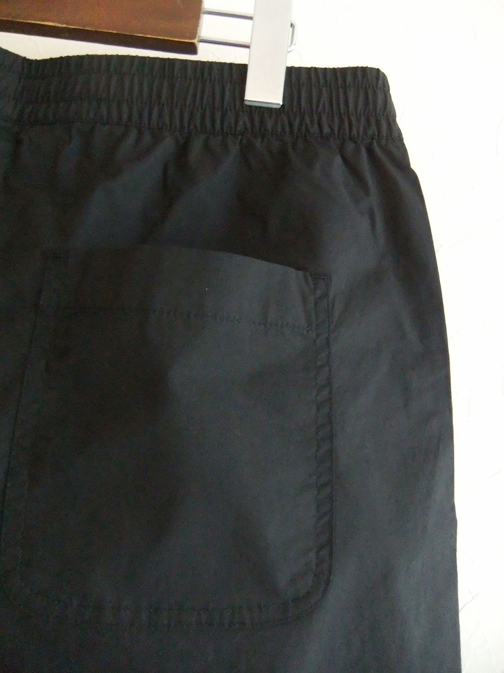 コットンストレッチ ショートパンツ  (ブラック)