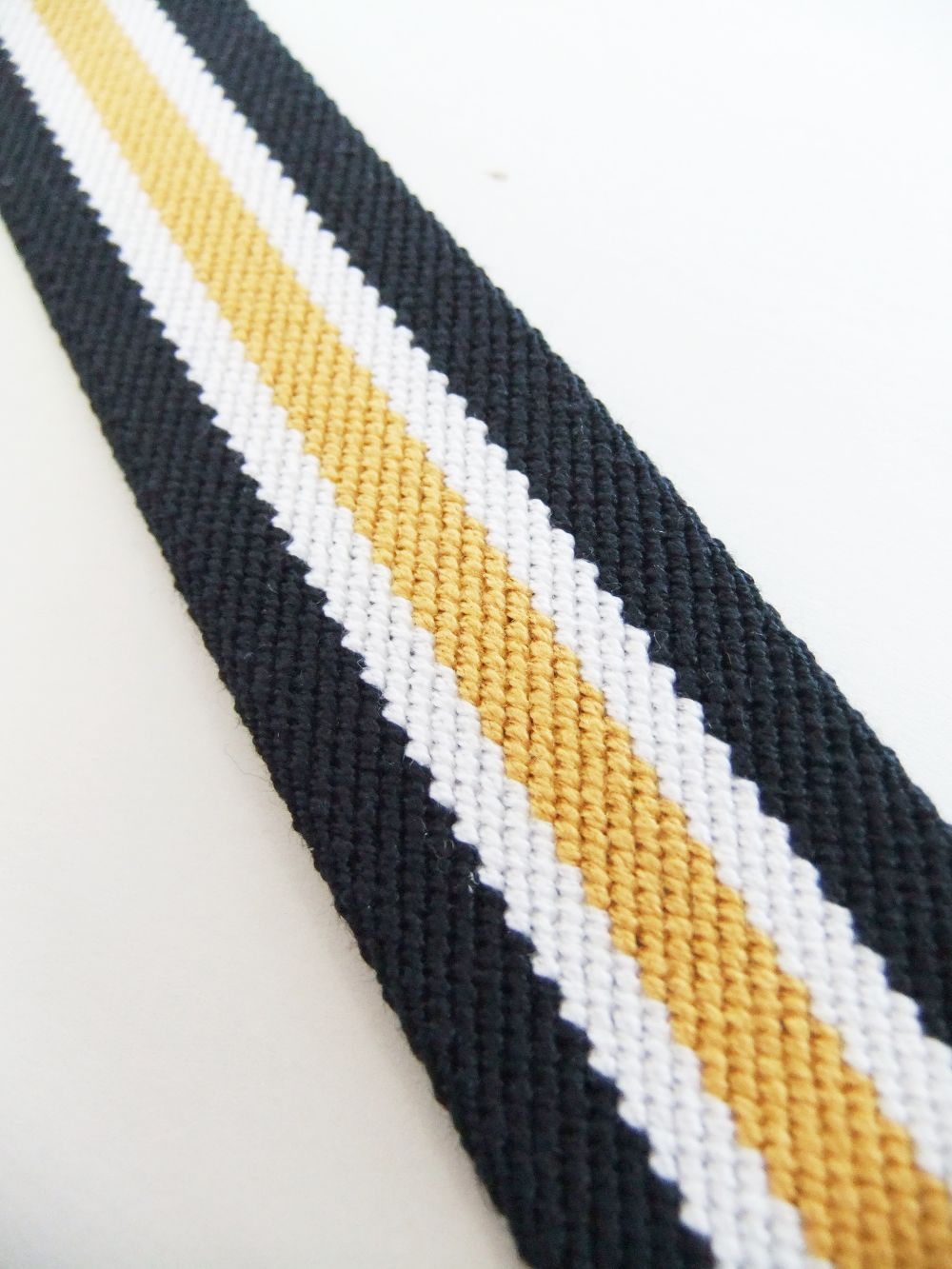 rough & swell - TRICOLOR BELT R&S ロゴベルト (ネイビー