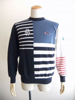 MONACO SWEATER  ロゴ入り コットン セーター    RSM-23084