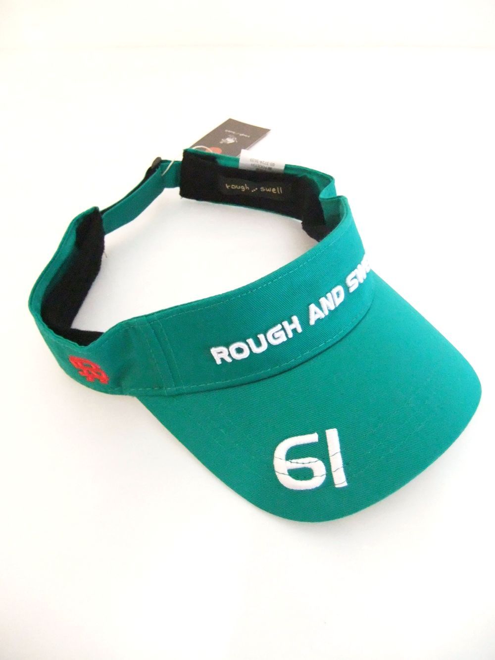 TEAM DUCKBILLS SUN VISOR (エメラルドグリーン) ロゴ入り サンバイザー  RSA-23003