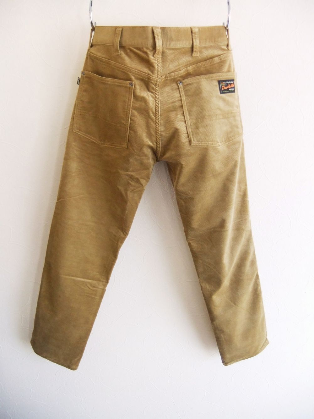 COURTNEY PANTS  (ベージュ) コットンストレッチ コーデュロイ 5Pパンツ   RSM-24263