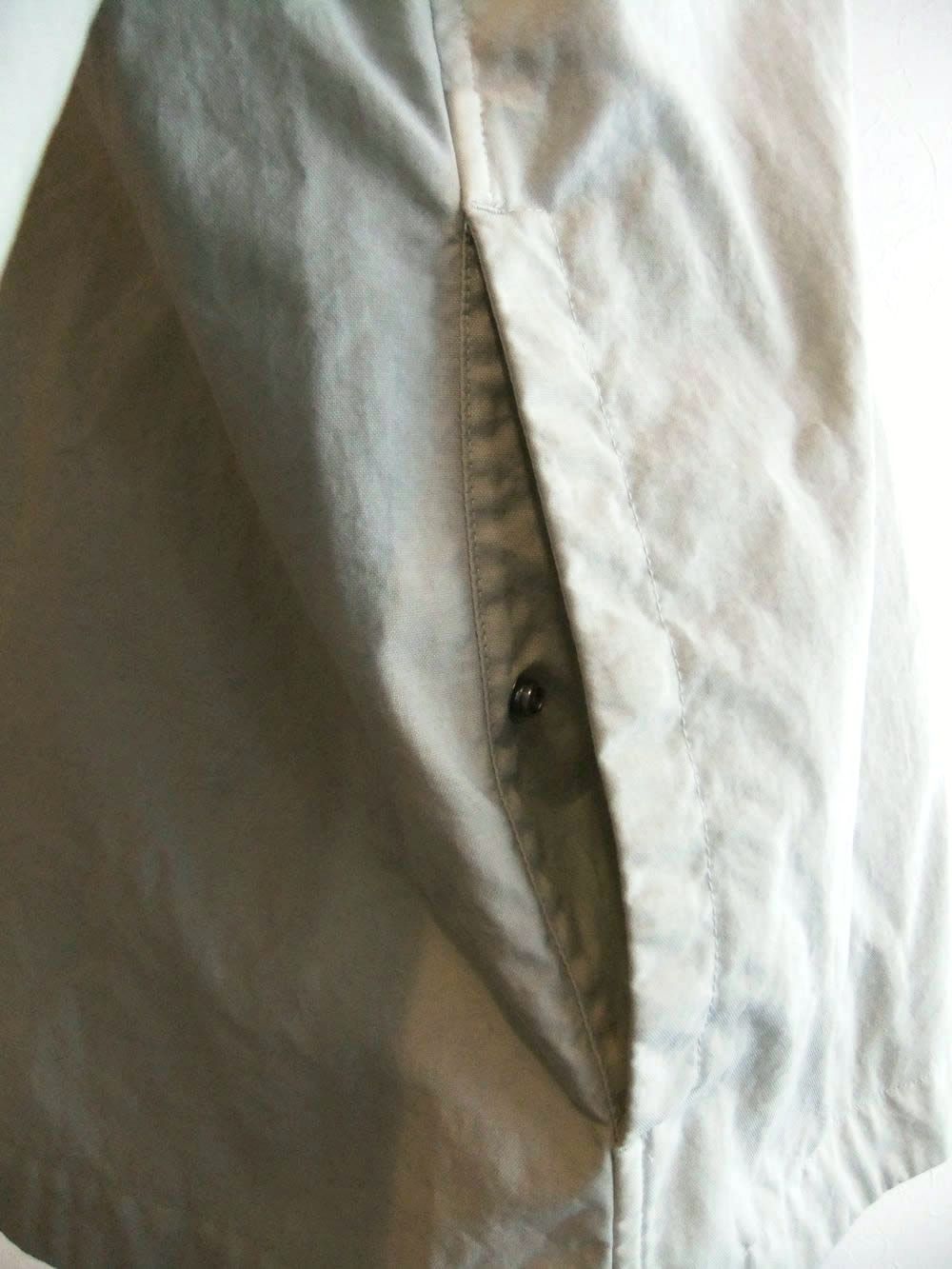 TAYLON P BUTTON LENS OVERSHIRT  (グレージュ)  オーバーシャツ ジャケット