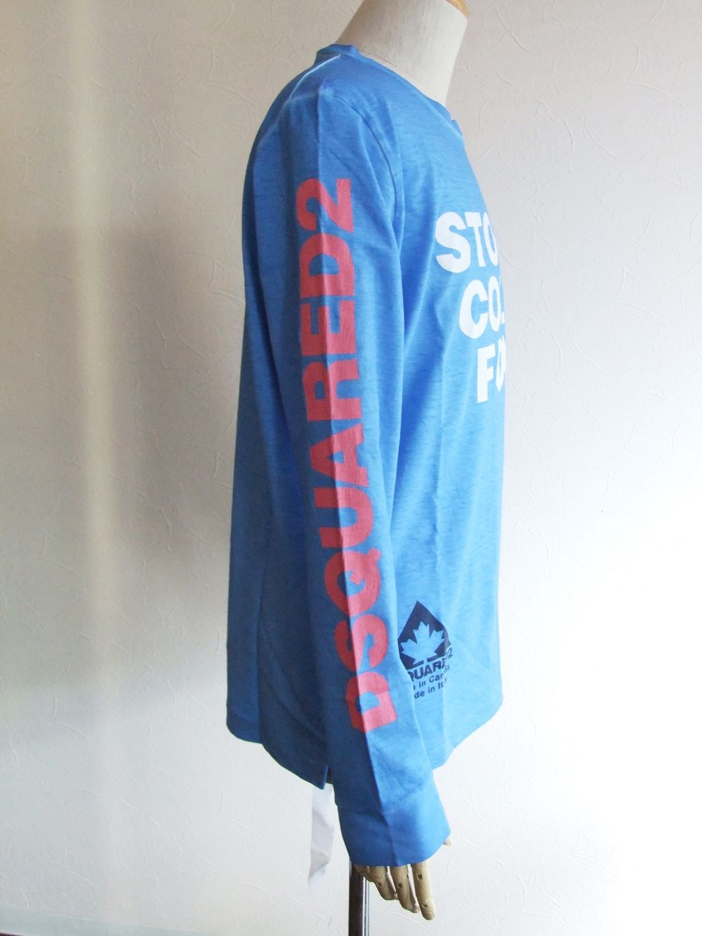 STONE COLD FOX  Long Sleeve T - Shirt  (ブルー)  長袖Tシャツ   S74GD0870