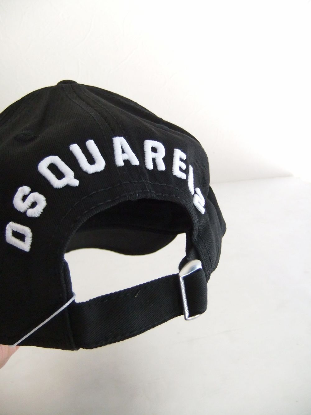 ICON BASEBALL CAP  ロゴ キャップ   S82BC4001 (ブラック×ホワイト)
