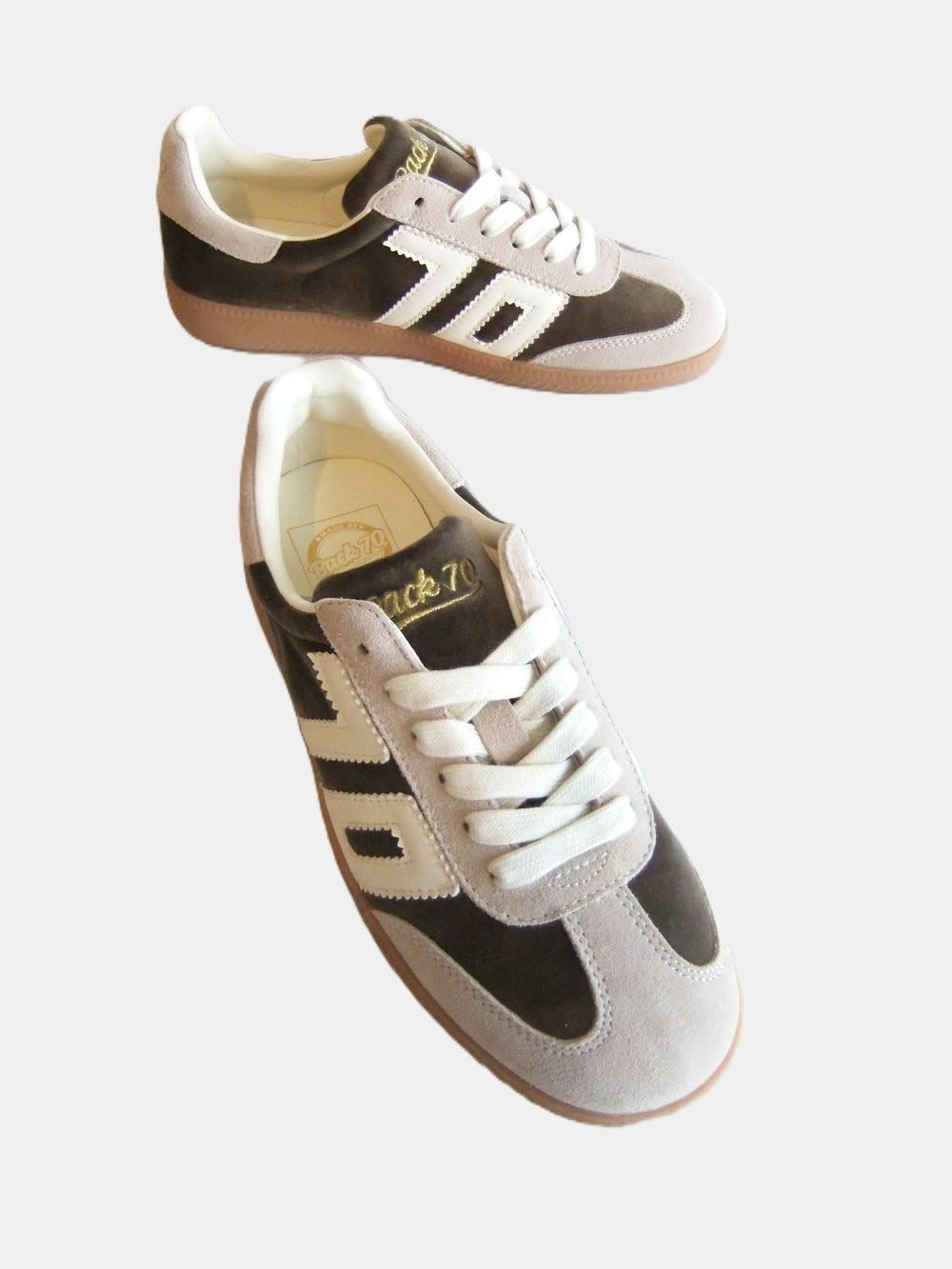 【BACK 70】 CLOUD VELVET TAUPE BUTTER 70   （トープ グレー） クラウド ベルベット スニーカー