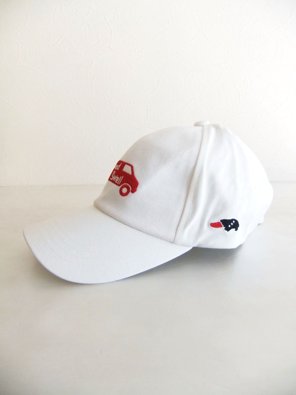 RED BUS TOUR CAP (ホワイト)   ロゴ入りキャップ    RSA-25201