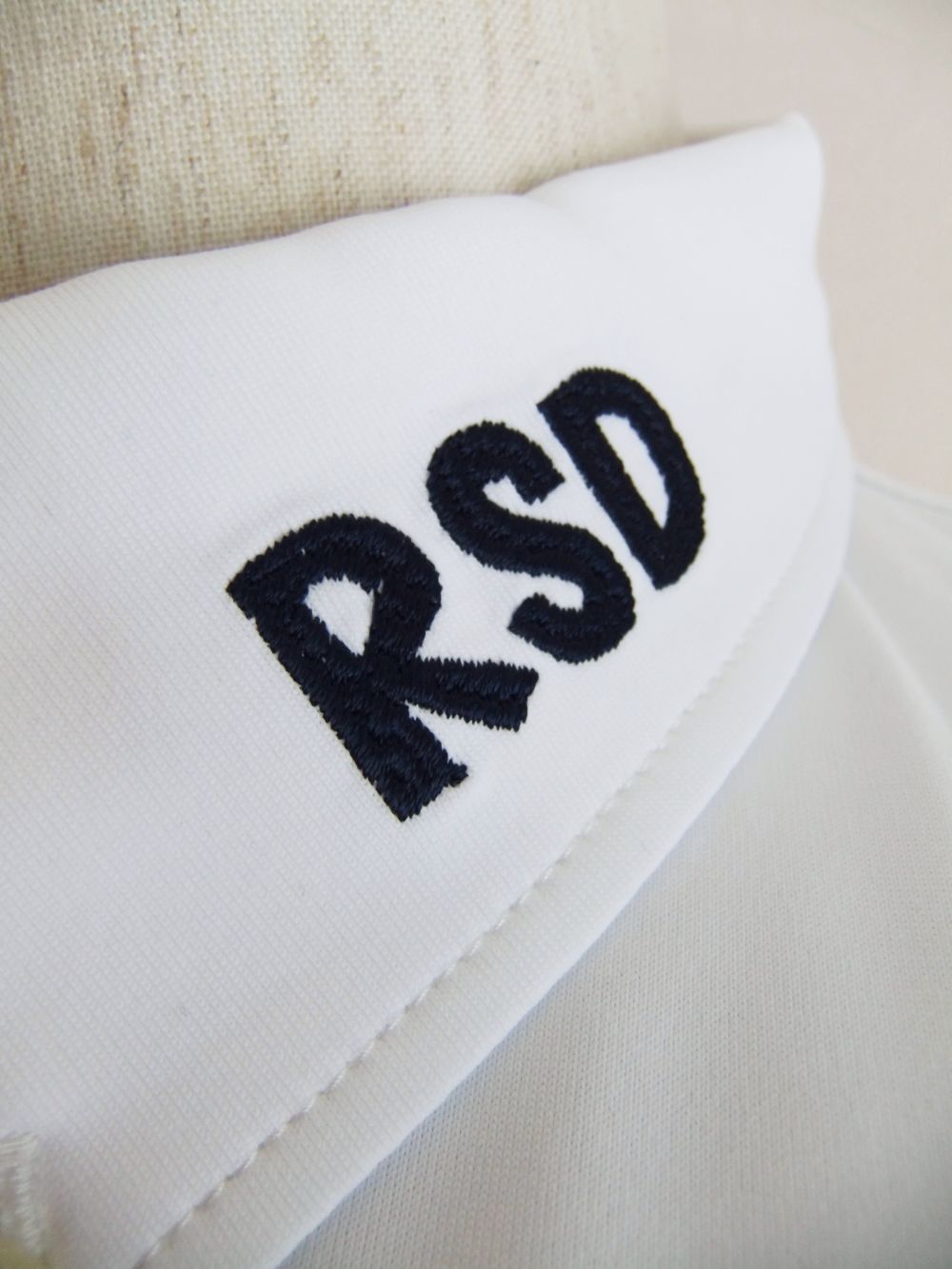 FAT BOY POLO  (ホワイト)   半袖ポロシャツ  RSM-21003