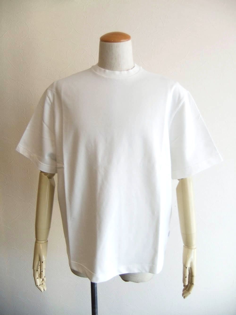 IF TEE  ミニ裏毛 クルーネック 半袖Tシャツ ( ホワイト )