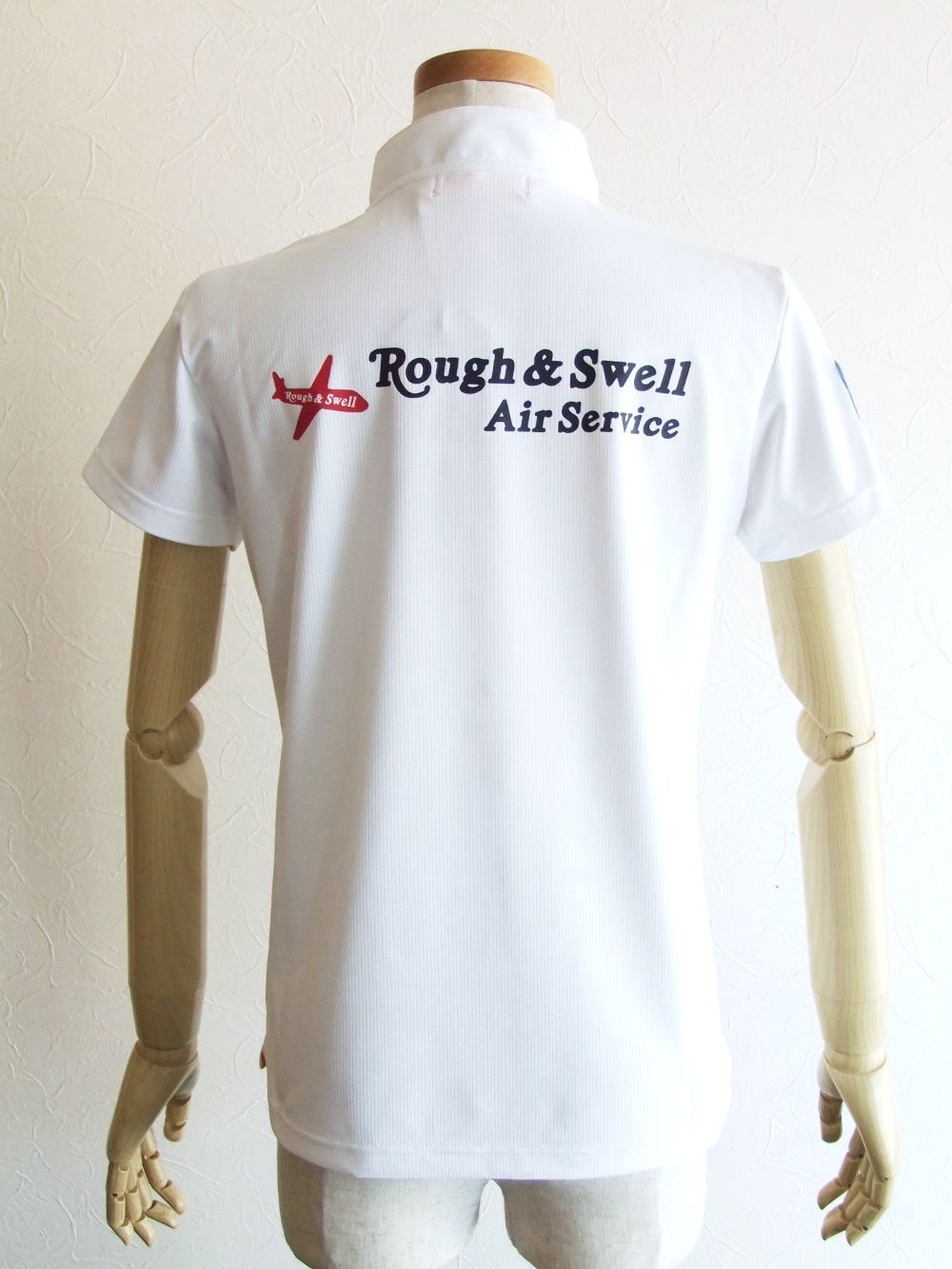 【LADIES】 AIRLINE ROUGH-NECK W.   ロゴ ラフネック   RSL-22023