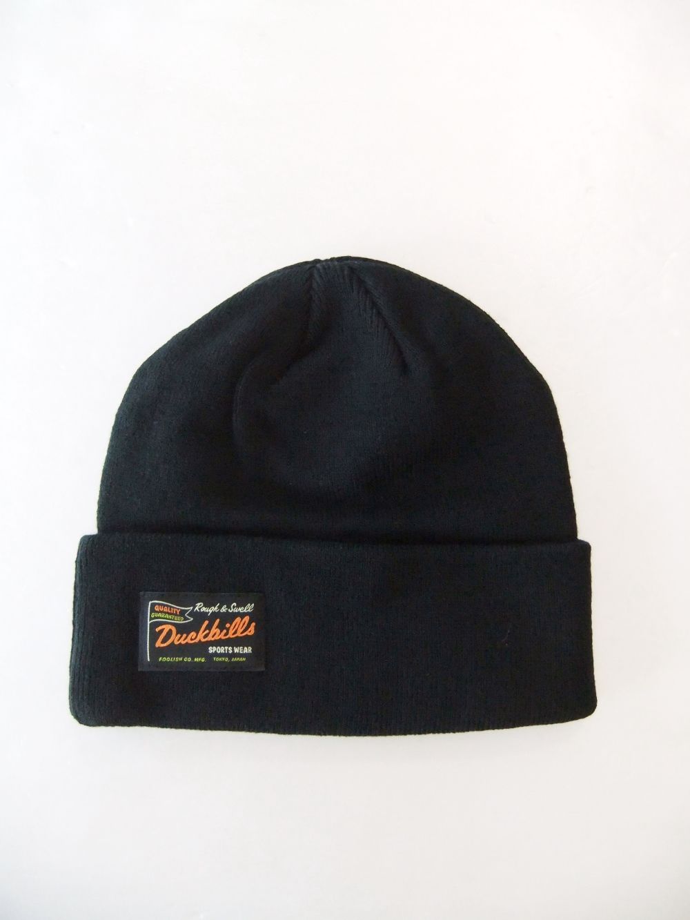 COLLEGE BEANIE   ロゴニットキャップ  ( ブラック )   RSA-24205