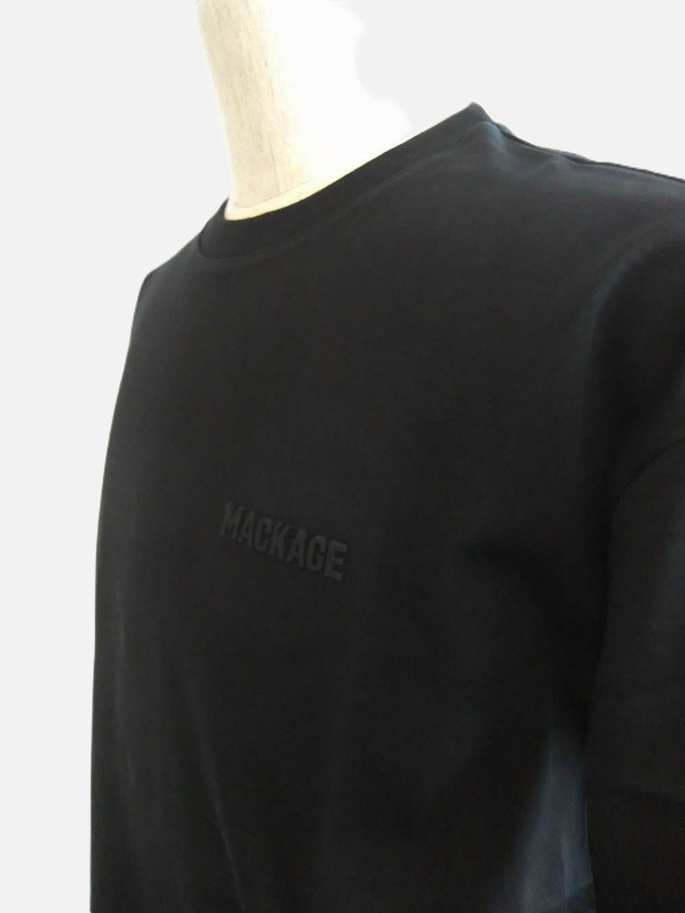 TEE-R  (ブラック)  ロゴ半袖 Tシャツ