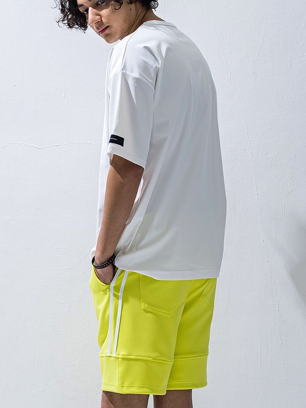 NYLON OVER T  (ホワイト)   ナイロンオーバーTシャツ