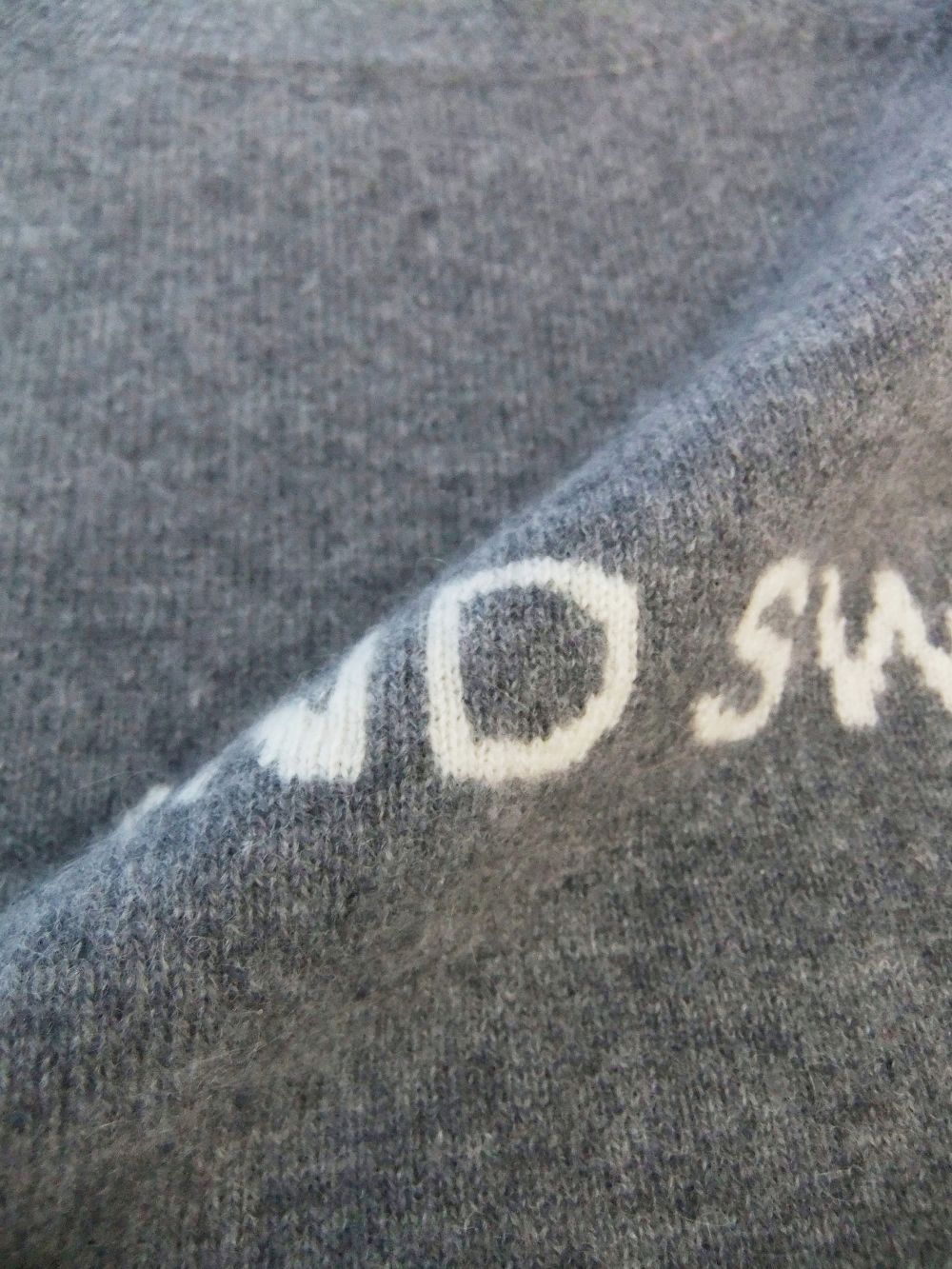 TOUR SWEATER 2022   12G カシミア クルーネックセーター ( グレー )  RSM-22275