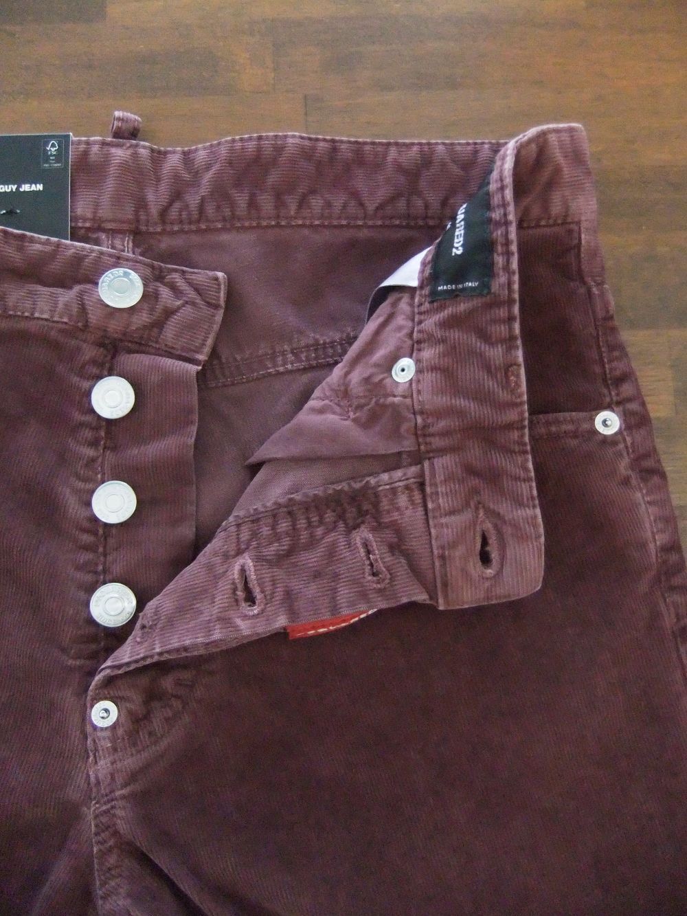 FADED CORDUROY COOL GUY JEAN  ストレッチ スリム テーパードー ジーンズ