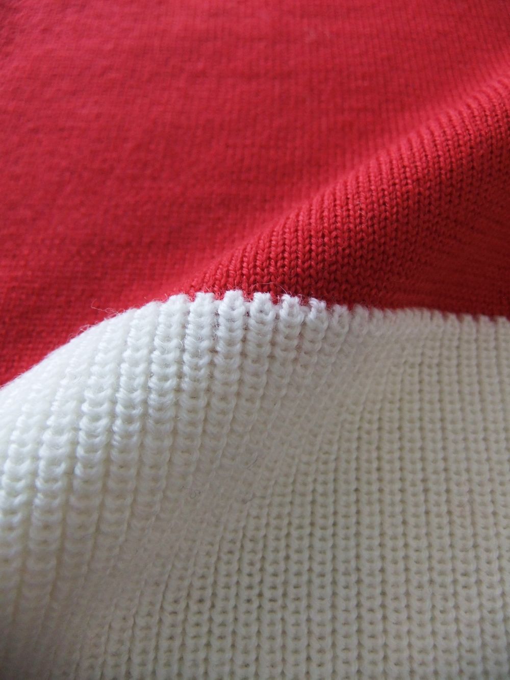 D2 THREE COLORS ROUND NECK PULLOVER  ウール ロゴ クルーネックセーター  S71HA1175