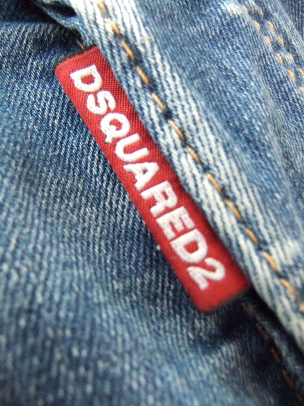 DEAN/DAN EMBROIDERY ROADIE JEANS  ルーズフィット ジーンズ   S74LB1444
