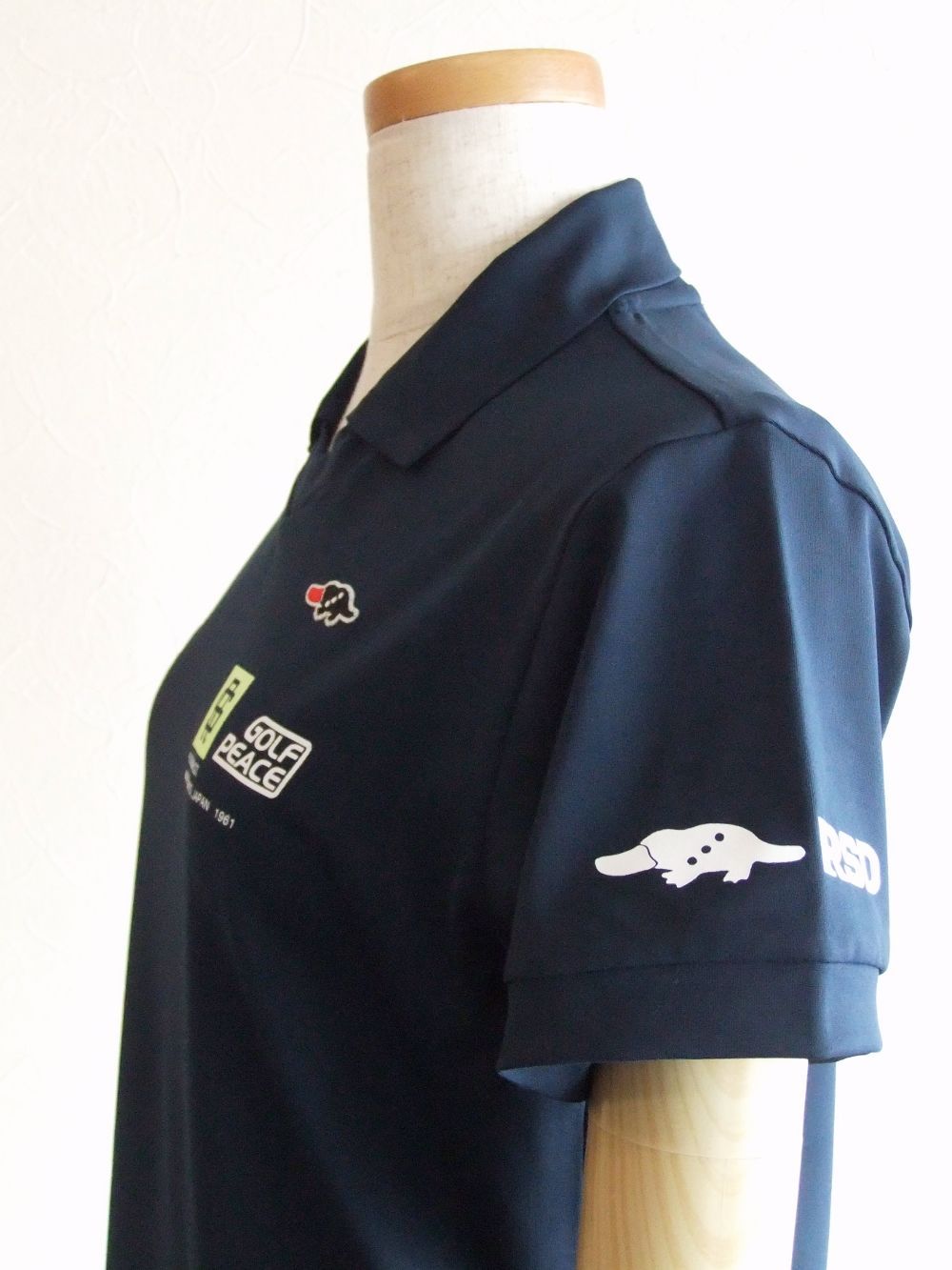 【LADIES】 BOOT CAMP SKIPPER W.    半袖スキッパーポロ  (ネイビー)  RSL-22005