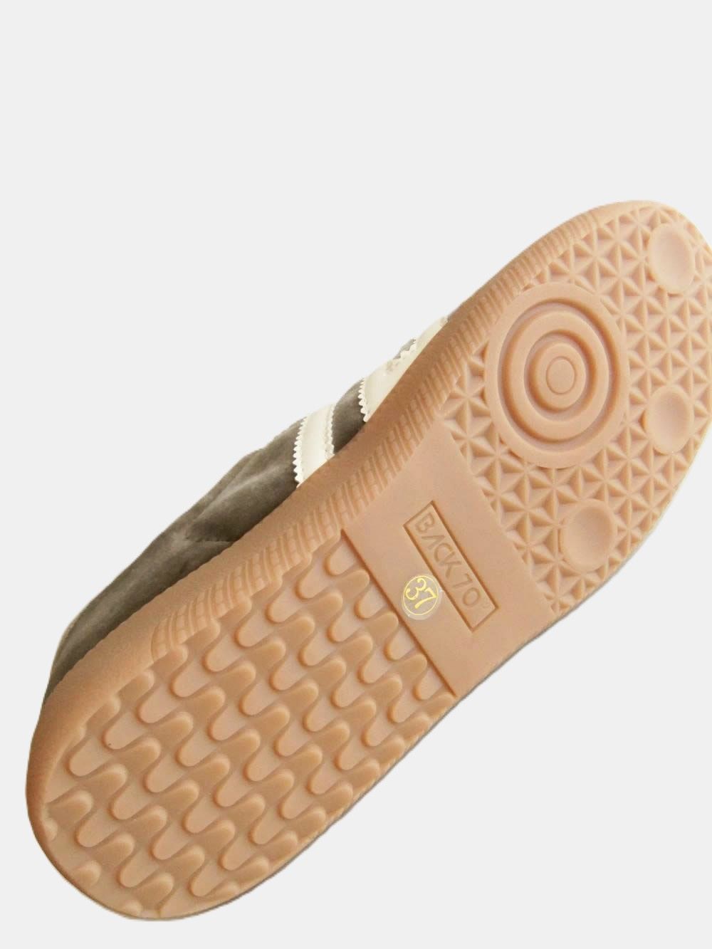 【BACK 70】 CLOUD VELVET TAUPE BUTTER 70   （トープ グレー） クラウド ベルベット スニーカー