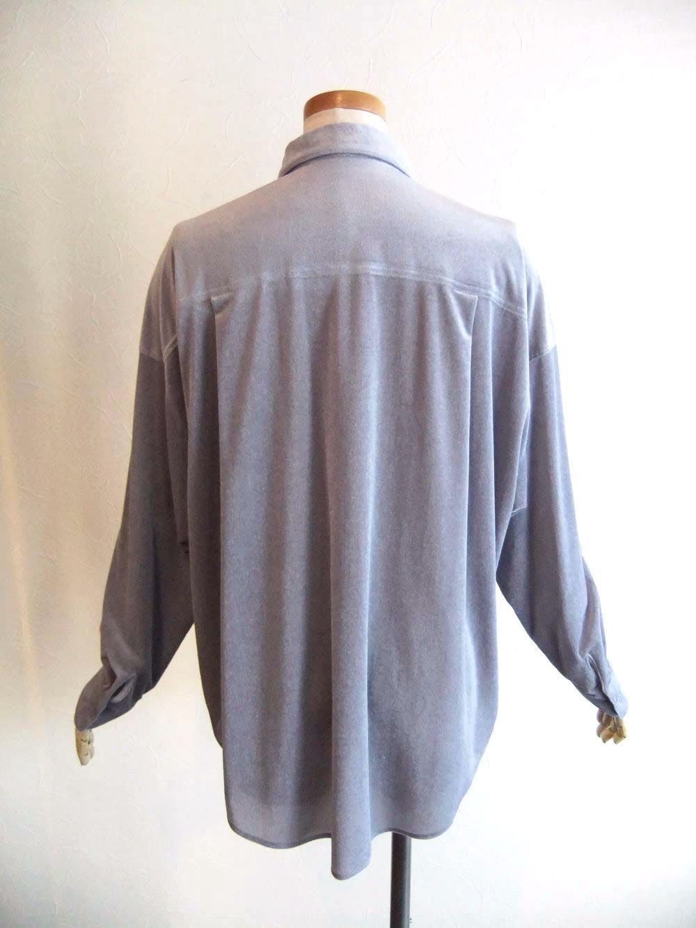 Velour Relax Shirt  ベロア リラックス シャツ   535950
