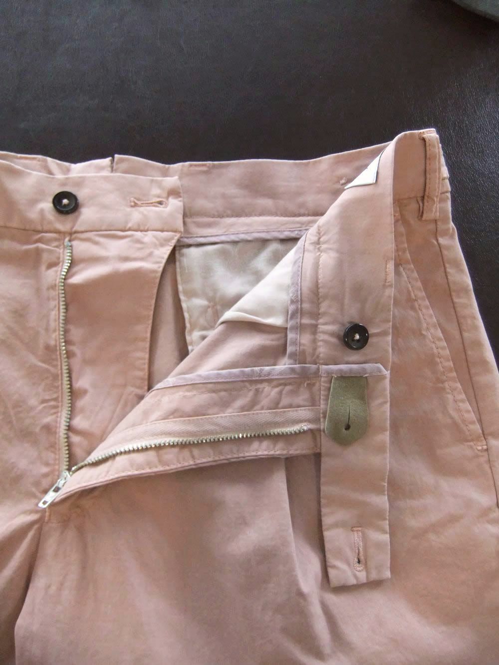 BERMUDA  1P-GD  ワンタック ハーフパンツ