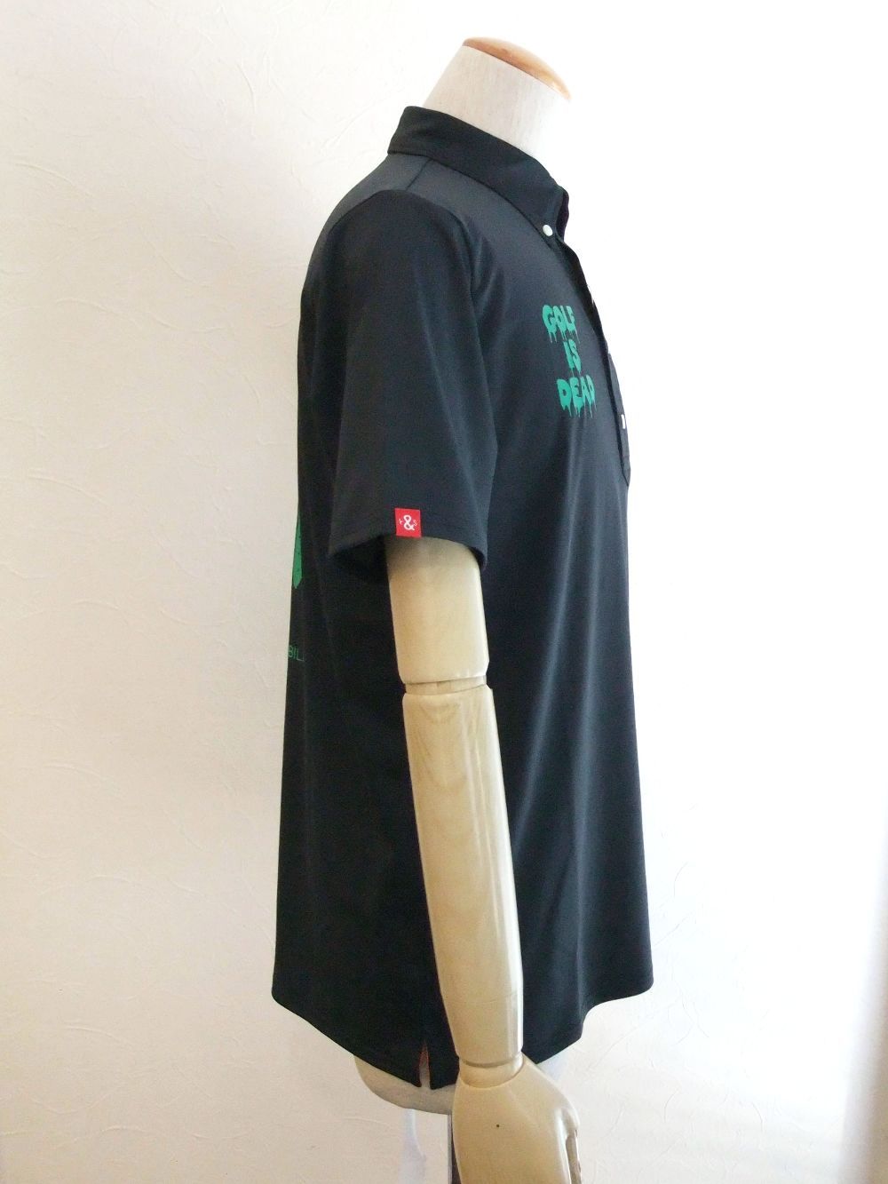 G.I.D.POLO  (ブラック)   半袖ポロシャツ