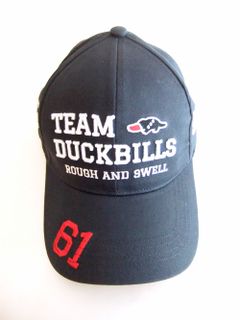 TEAM DUCKBILLS CAP  ( ネイビー )  ロゴ入りキャップ  RSA-23001