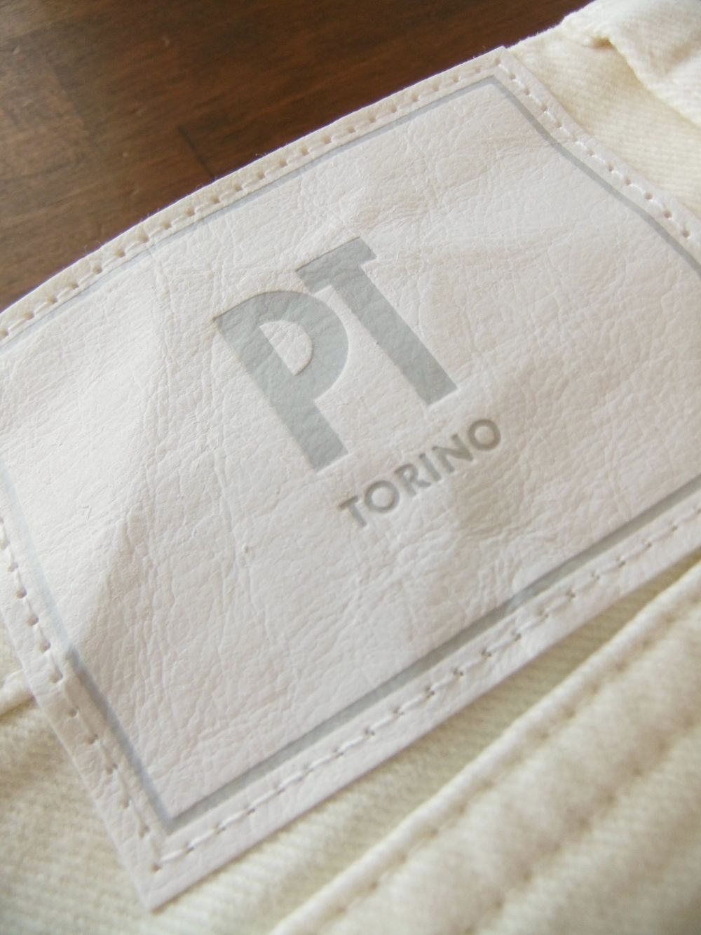 PT  TORINO  DENIM  (アイボリー) SWING ストレッチ スリム デニム