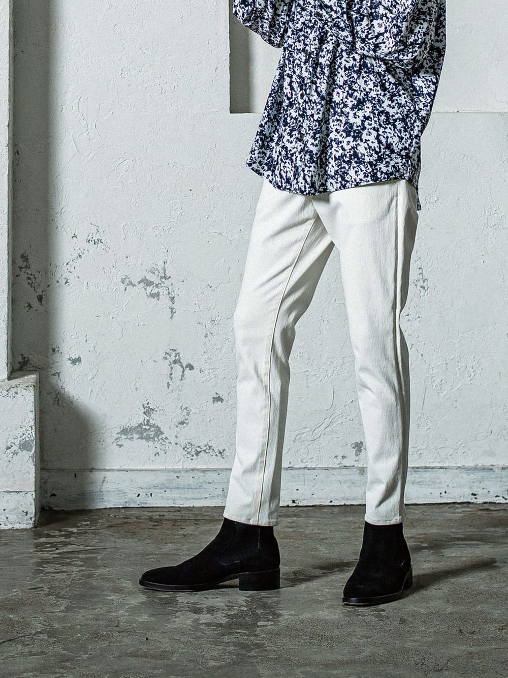 MICK DENIM JERSEY   ジャージーンズ