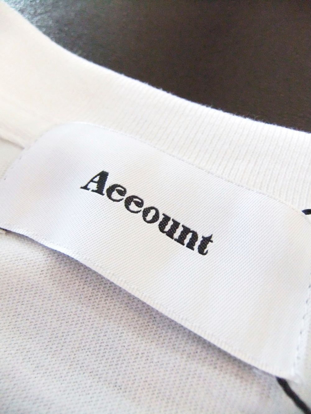 MICALLE MICALLE AccountTシャツ　ホワイト　S fit=scale-down,w=1200