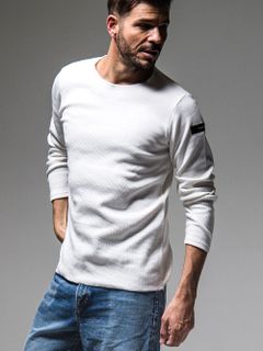 ST COTTON waffle thermal  (ホワイト)  ワッフル カットオフサーマル