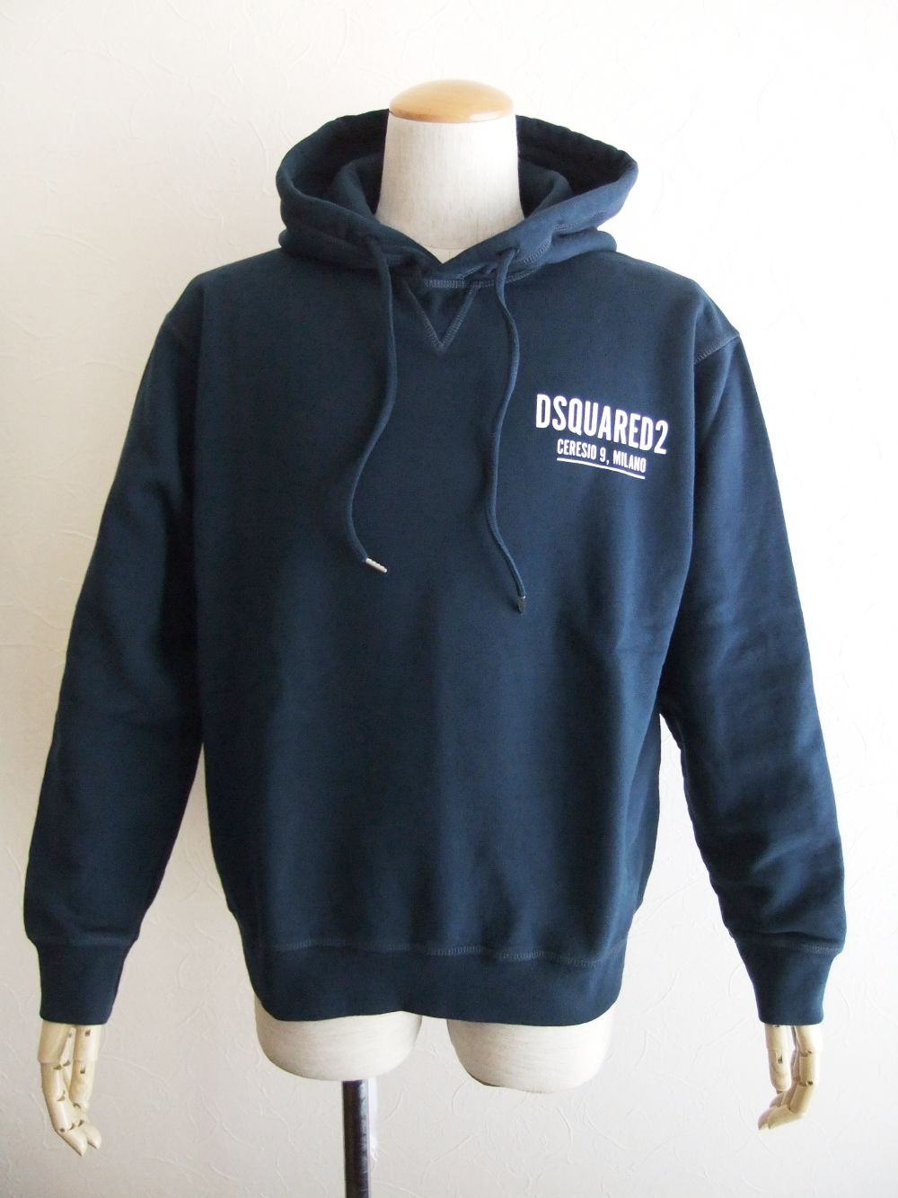 CERESIO9 COOL HOODIE ミニ ロゴ スウェット パーカー S71GU0451 - S