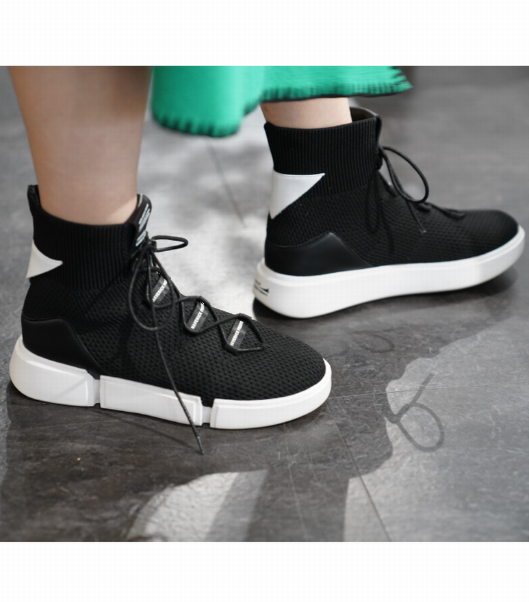 ロゴ入り ミッド スニーカー  LOGO MID SNEAKERS   MS 2048