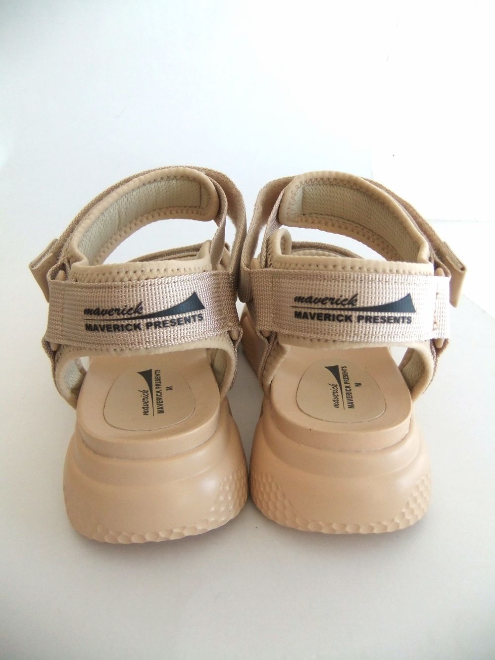 COMFORT SANDALS  ベルクロ コンフォートサンダル  (ベージュ) MS2139