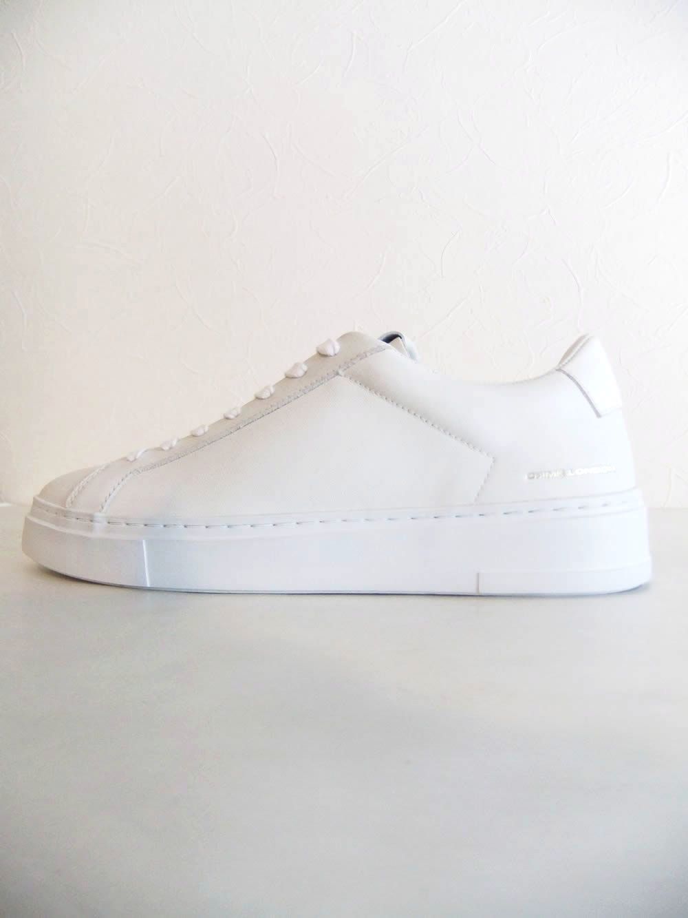 【MENS】   RAW CUT (ホワイト)   レザースニーカー