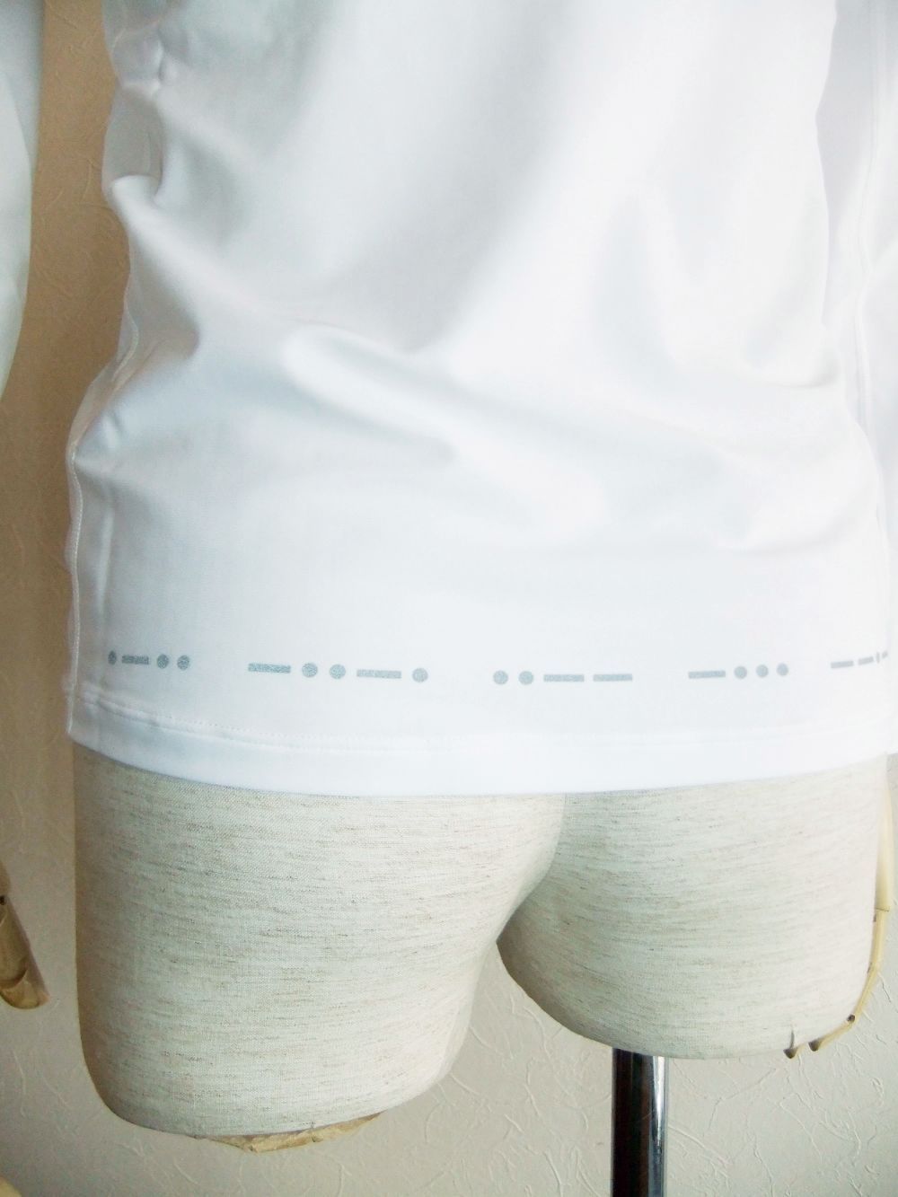 GYM TEE L.S  (ホワイト)   長袖インナー  RSM-23231
