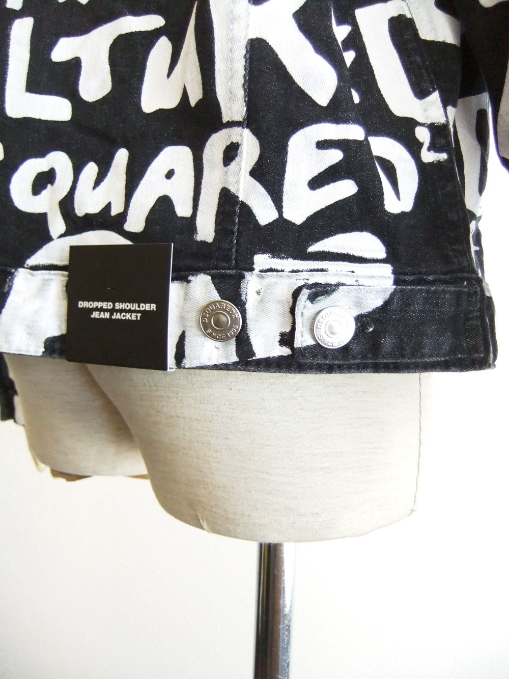 D2 POP 80'S JEAN JACKET   80's ポップロゴ デニムジャケット    S74AM1462