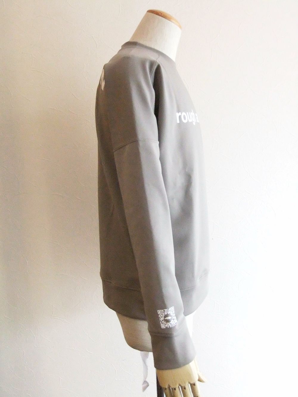 BIG ARCH SWEAT  ロゴ入りスウェットシャツ  ( ベージュ )  RSM-21204