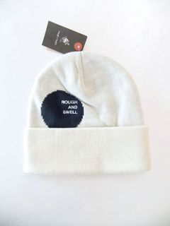 MOON BEANIE   ロゴニットキャップ  ( ホワイト )   RSA-23203