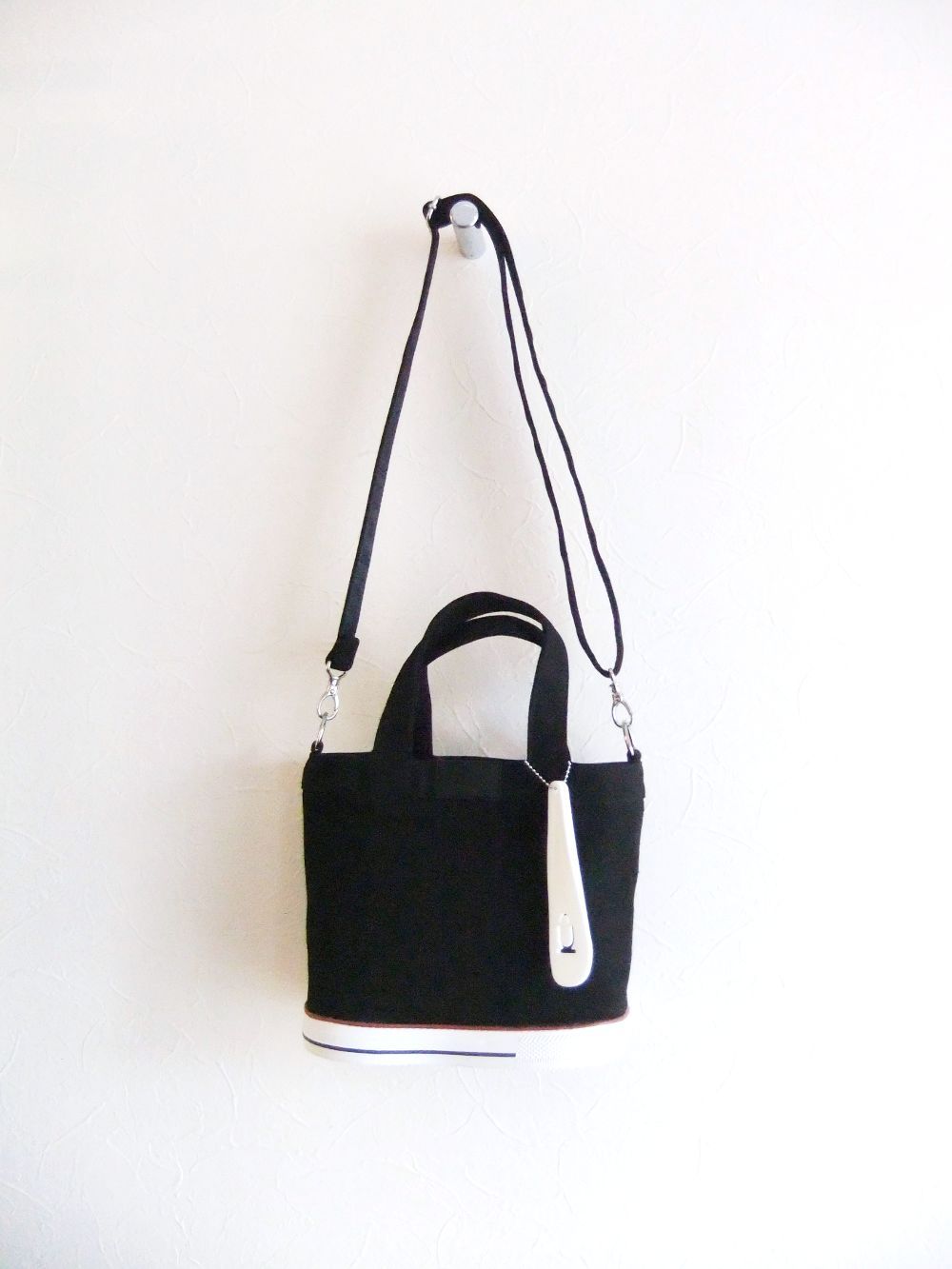 キャンバス トートバッグ   TYPE-C  (ブラック)