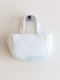 CLAUDIA MINI TOTE   レザー ミニトート (ホワイト)   SB1504